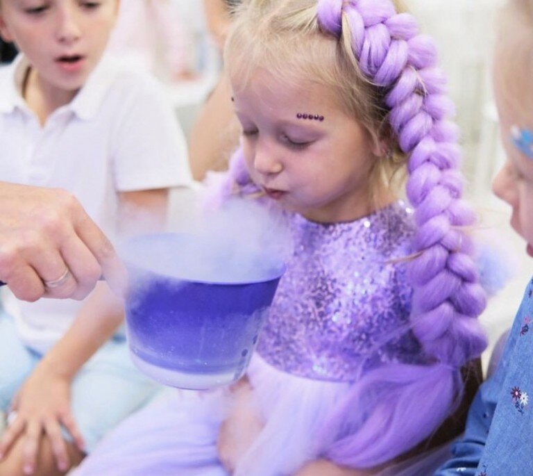 Крио шоу с жидким азотом